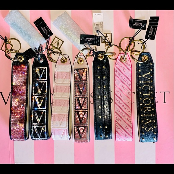 Victoria's Secret Accessories - Victoria’s Secret Wristlet Keychain Charm ACCESSORIES
Rhinestone YOU PICK 1